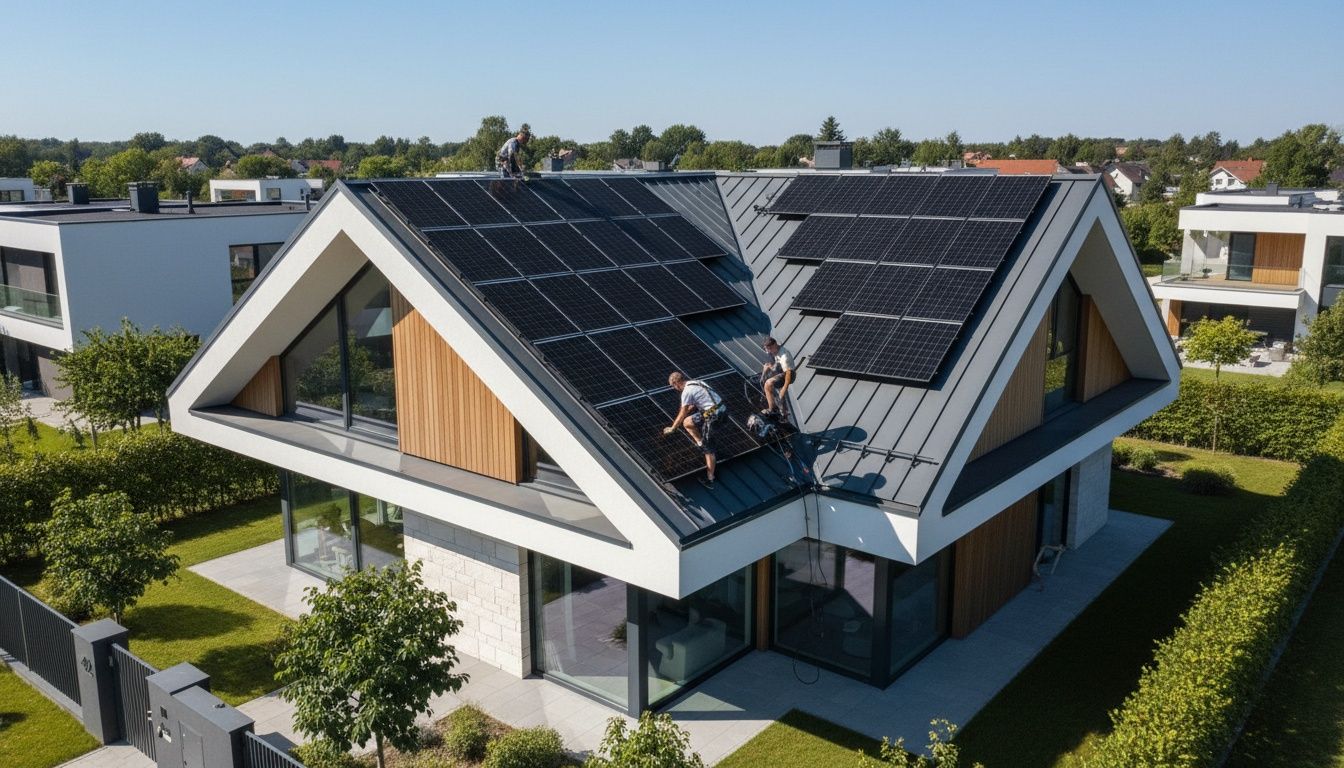 Comment installer des panneaux solaires sur son toit