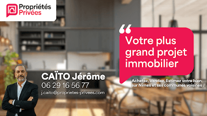 Jérôme CAÏTO - Immobilier Nîmes - Propriétés Privées - Consultant en immobilier