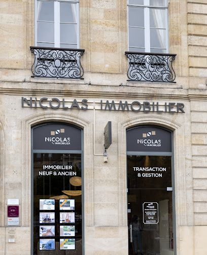 NICOLAS Immobilier