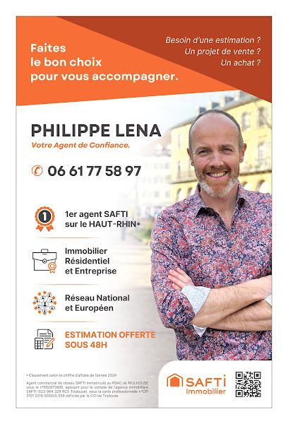 Philippe LENA - Conseiller Immobilier sur MULHOUSE & environs - n°1 du réseau SAFTI sur le Haut-Rhin